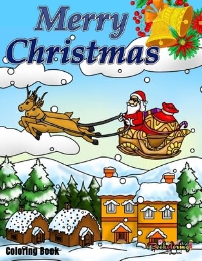 Merry Christmas - Art Bookoloring - Bøger - Independently Published - 9798696437088 - 11. oktober 2020