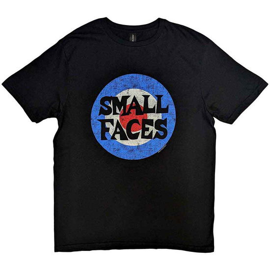 Cover for Small Faces · Small Faces Unisex T-Shirt: Mod Target (Black) (T-shirt)