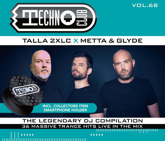 Cover for Techno Club Vol.68 (CD) (2023)
