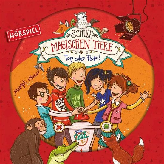 Cover for Die Schule Der Magischen Tiere · 05: Top Oder Flop! (Hörspiel) (CD) (2018)