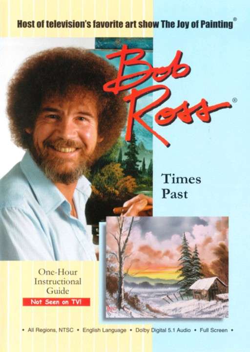 Cover for Bob Ross the Joy of Painting: Times Past (DVD) (2014)