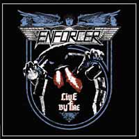 Live by Fire (White with Red / Black Splat - Enforcer - Music - Back On Black - 0803343198089 - June 14, 2019