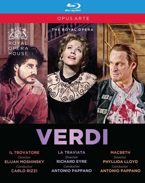 Cover for Giuseppe Verdi · La Traviata/il Trovatore / Macbeth (Blu-ray) (2016)