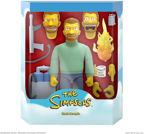 Simpsons Ultimates! Wave 2 - Hank Scorpio - Simpsons Ultimates! Wave 2 - Hank Scorpio - Merchandise -  - 0840049824089 - 26. marts 2024