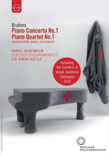Cover for J. Brahms · Rattle Plays Brahms (DVD) (2010)
