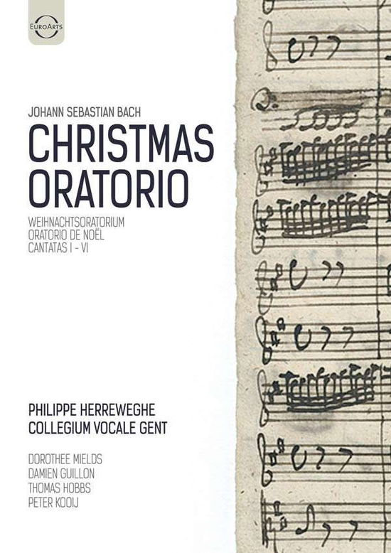 Christmas Oratorio - Bach / Collegium Vocale Gent / Herreweghe / Mields - Elokuva - ACP10 (IMPORT) - 0880242595089 - lauantai 1. heinäkuuta 2023