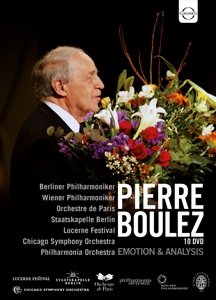 Cover for Pierre Boulez · Pierre Boulez Anniversary - 10 Dvd Box (DVD) (2015)