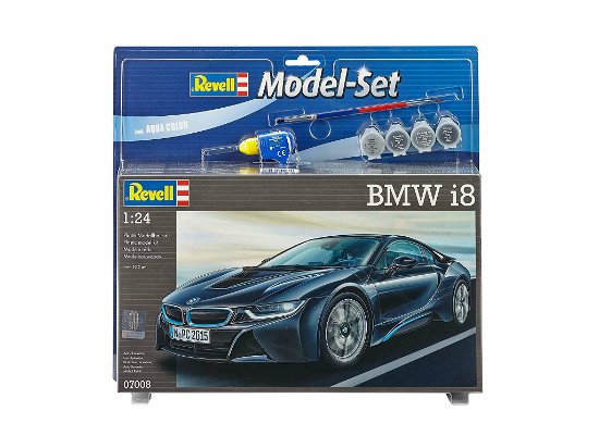 Model Set BMW i8 Revell: schaal 1:24 (67008) - Revell - Merchandise - Revell - 4009803670089 - 