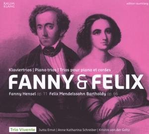 Cover for Trio Vivente · Fanny Felix Mendelssohnpiano Trios (CD) (2009)
