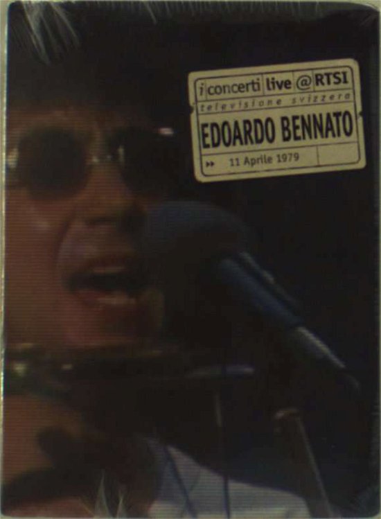 Cover for Edoardo Bennato · Live At Rtsi (DVD) (2006)