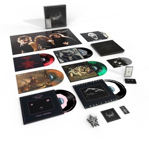 Cover for Celtic Frost · Danse Macabre (7lp Splatter Vinyl Box Set) (LP) [Limited edition] (2022)