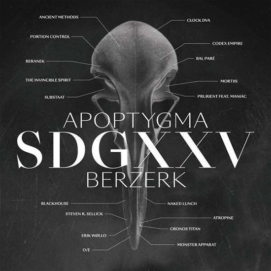 Cover for Apoptygma Berzerk · Sdgxxv (CD) (2019)