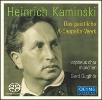 Cover for Kaminski · Das Chorwerk (CD) (2006)