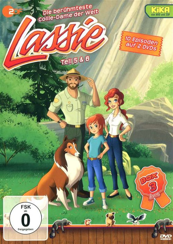 Lassie Box 3 (Inkl.teil 5 & 6) (2 Dvds) - Lassie - Musik - JUST BRIDGE - 4260264434089 - 11 maj 2018