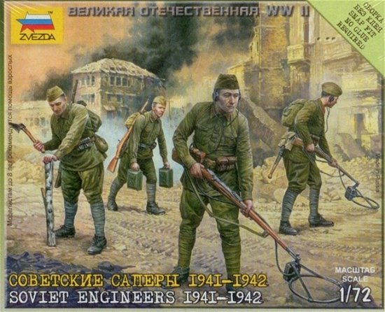 Cover for Zvezda · Soviet Engineers Wwii 1:72 (Leketøy)