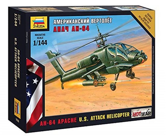 Cover for Zvezda · ZVEZDA - 1/100 Apache Helicopter (Toys)