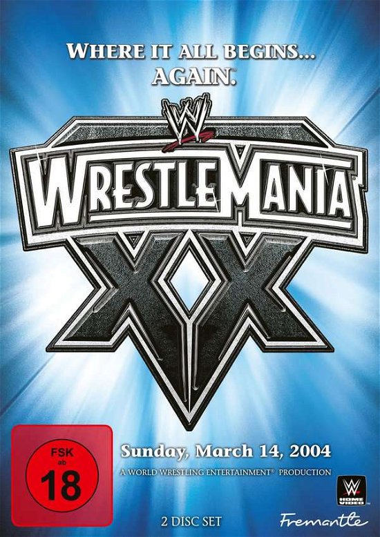 Cover for Wwe · Wwe: Wrestlemania 20 (DVD) (2021)