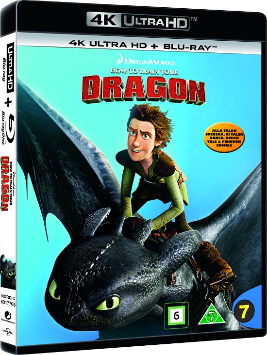 Cover for How to Train Your Dragon (4K Ultra HD/BD) [4K edition] (2019)