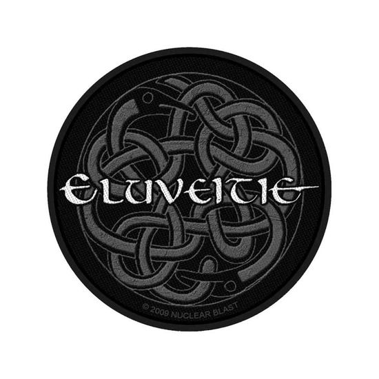 Eluveitie Standard Woven Patch: Celtic Knot - Eluveitie - Marchandise - PHD - 5055339713089 - 28 octobre 2019