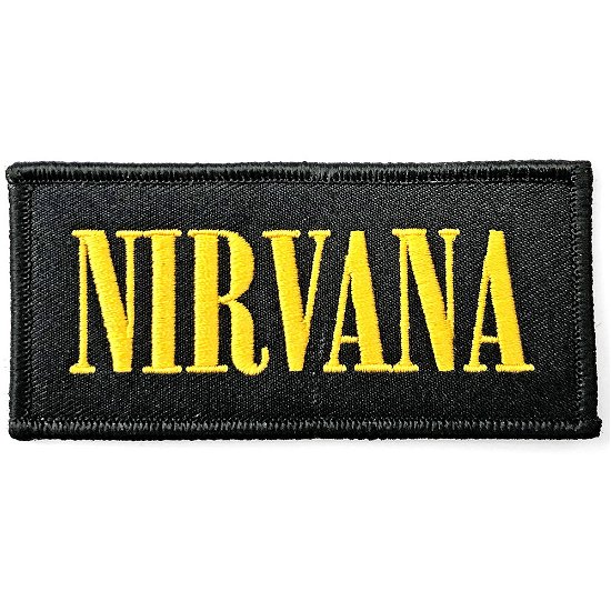 Nirvana Standard Woven Patch: Logo - Nirvana - Mercancía -  - 5056368604089 - 