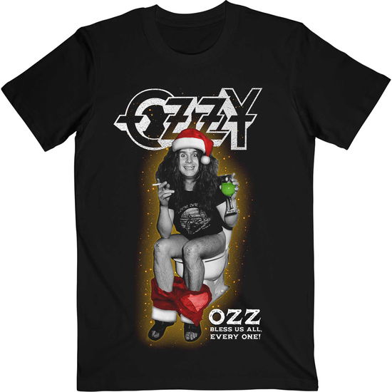 Ozzy Osbourne Unisex T-Shirt: Ozz Bless Us All - Ozzy Osbourne - Mercancía -  - 5056737200089 - 