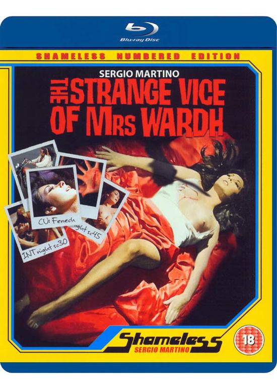 The Strange Vice Of Mrs Wardh - The Strange Vice of Mrs. Wardh - Movies - Shameless - 5060162232089 - July 31, 2017