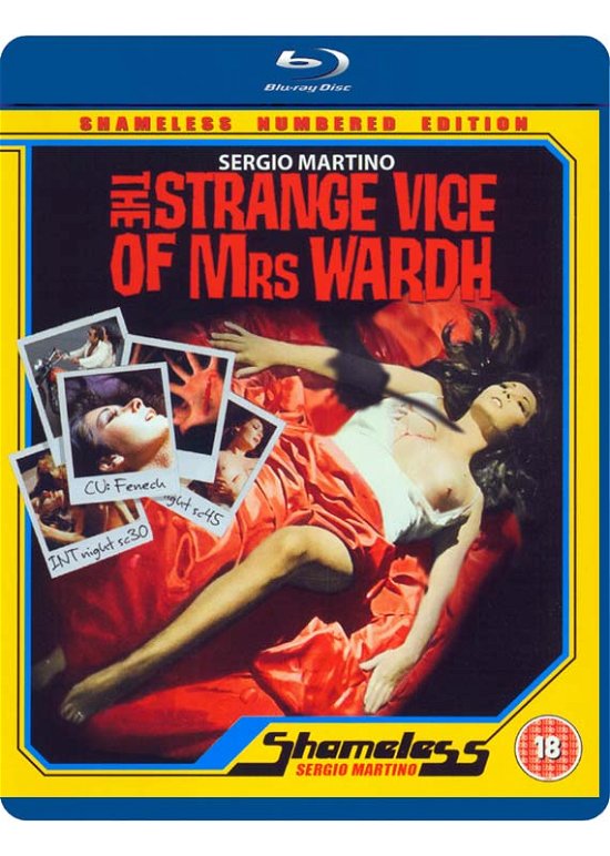 Cover for The Strange Vice of Mrs. Wardh · The Strange Vice Of Mrs Wardh (Blu-ray) (2017)