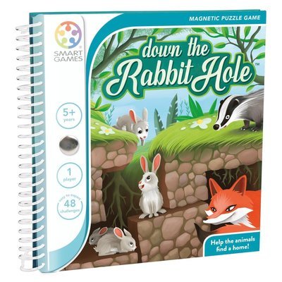 Cover for Down the Rabbit Hole (48 opdrachten) · Smart Games: Nella Tana Del Coniglio (MERCH)