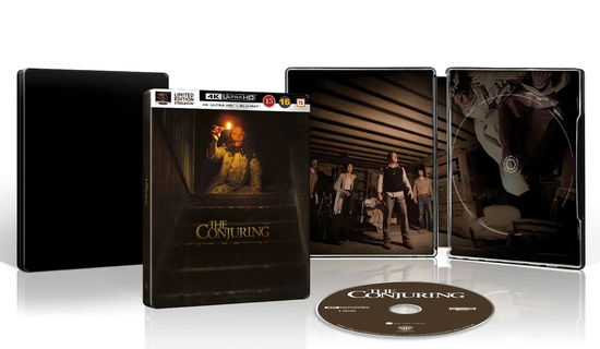 Cover for The Conjuring (Steelbook) (4K Ultra HD/BD) [Limited Nordic Steelbook edition] (2025)