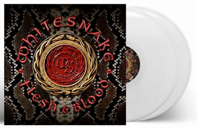Cover for Whitesnake · Flesh &amp; Blood - White Edition (LP) (2022)