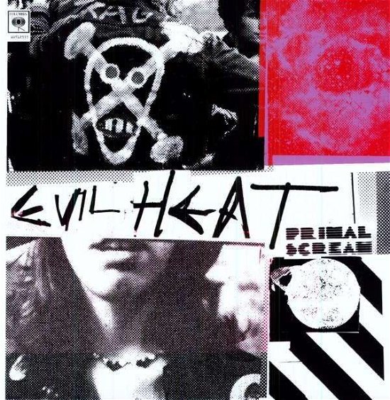 Cover for Primal Scream · Evil Heat (LP) [180 gram edition] (2011)