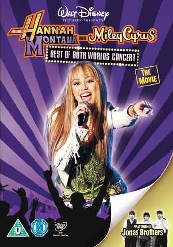 Cover for Hannah Montana And Miley Cyrus · Best Of Both Worlds 2-D Concert (DVD) (2022)