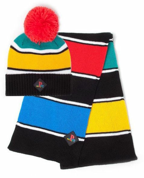 Cover for Sony · Sony - Playstation Retro Colors - Beanie &amp; Scarf (Toys) (2019)