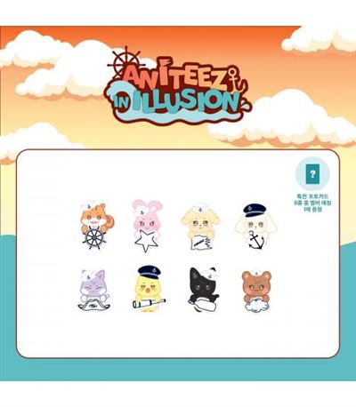 Aniteez In Illusion (Monitor Plush Doll+Photocard 1EA) - ATEEZ - Produtos - KQ Ent. - 8800240221089 - 1 de junho de 2024