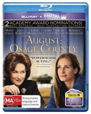 Cover for Julia Roberts · August: Osage County (Blu-ray) (2014)