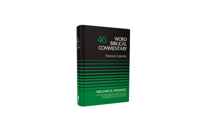 Cover for Pastoral Epistles, Volume 46 - Word Biblical Commentary (Hardcover Book) (2016)