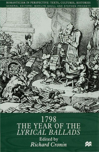 Cover for 1798 · 1798: The Year of the Lyrical Ballads - Romanticism in Perspective (Hardcover bog) (1998)