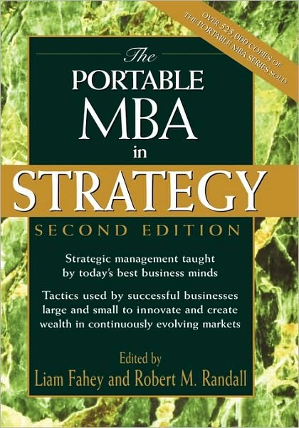Cover for L Fahey · The Portable MBA in Strategy (Hardcover bog) (2000)