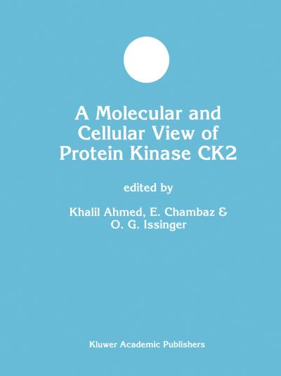 Cover for A Molecular and Cellular View of Protein Kinase Ck2 - Developments in Molecular and Cellular Biochemistry (Hardcover Book) [Reprinted from Molecular and Cellular Biochemistry edition] (1999)