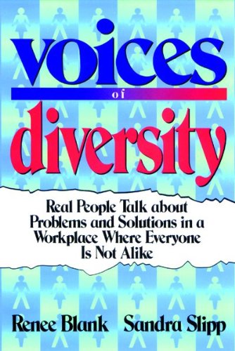 Cover for Sandra Slipp · Voices of Diversity: Real People Talk About Problems and Solutions in a Workplace Where Everyone is Not Alike (Taschenbuch) (1994)