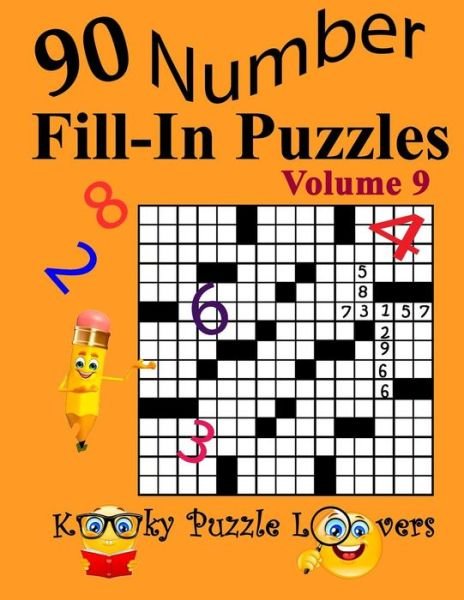 Cover for Kooky Puzzle Lovers · Number Fill-In Puzzles, Volume 9 (Pocketbok) (2019)