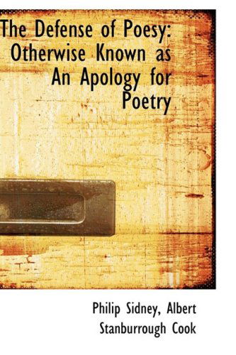 Cover for Philip Sidney · The Defense of Poesy: Otherwise Known As an Apology for Poetry (Hardcover Book) (2009)