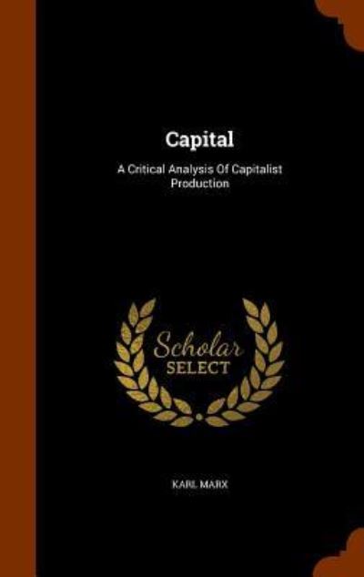 Cover for Karl Marx · Capital (Hardcover Book) (2015)