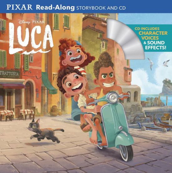 Cover for Disney Books · Luca Read-Along Storybook and CD - Read-Along Storybook and CD (Paperback Book) (2021)