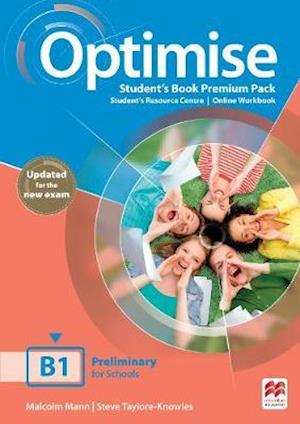 Optimise B1 Student's Book Premium Pack - Malcolm Mann - Books - Macmillan Education - 9781380032089 - February 20, 2019