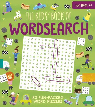 Cover for Ivy Finnegan · The Kids' Book of Wordsearch: 82 Fun-Packed Word Puzzles - Arcturus Fun-Packed Puzzles (Paperback Book) (2022)