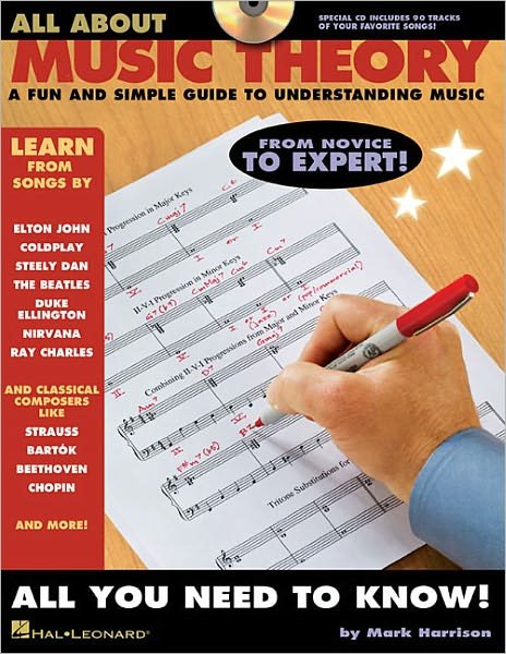All About Music Theory: A Fun & Simple Guide to Understanding Music - Mark Harrison - Bücher - Hal Leonard Corporation - 9781423452089 - 2. Juli 2009