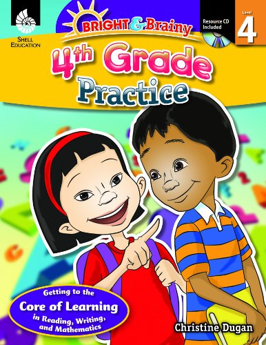 Cover for Christine Dugan · Bright &amp; Brainy: 4th Grade Practice (Paperback Book) (2012)