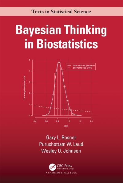 Cover for Rosner, Gary L (Johns Hopkins University, Baltimore, Maryland, USA) · Bayesian Thinking in Biostatistics - Chapman &amp; Hall / CRC Texts in Statistical Science (Hardcover bog) (2021)