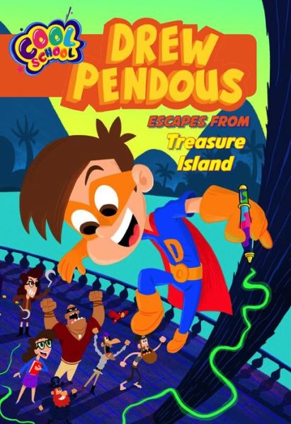 Cover for David Lewman · Drew Pendous Escapes from Treasure Island - Drew Pendous (Paperback Book) (2020)